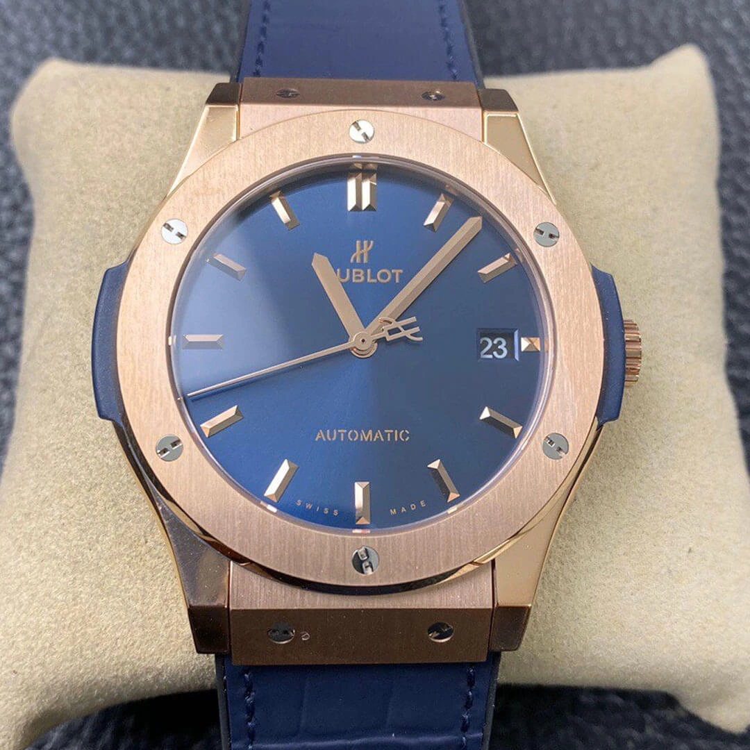 Hublot Classic Fusion 542.OX.7180.LR 42MM WWF Factory 1:1 Best Edition Replica Watch Blue Strap